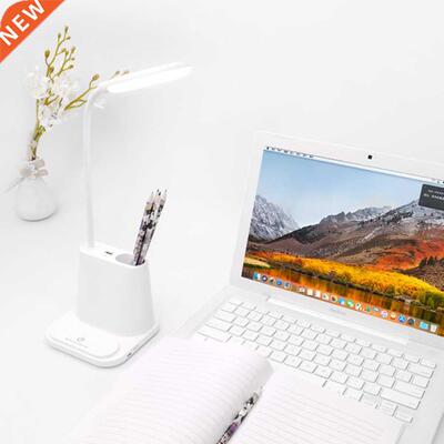 USB Rechgeable LED Desk Lamp Touch Dimming Adjustment Tabl