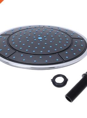 Round Shape Bathroom Top Shower Head Straight Screw Rainfall