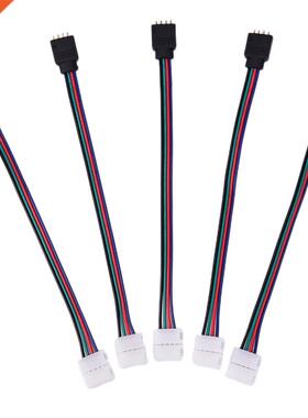 10Pcs Hot New 4Pin 5050 3528 LED RGB Strip Extension Connect