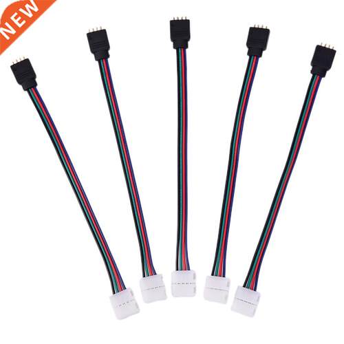 10Pcs Hot New 4Pin 5050 3528 LED RGB Strip Extension Connect