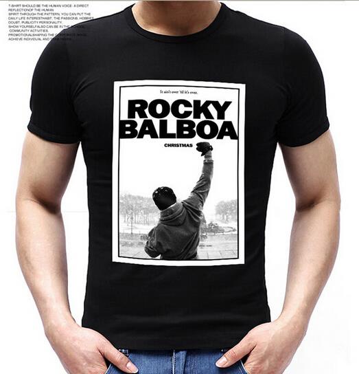 Fashion Men ROY BALBOA Printed T Shirts Famous Movie ROY BAL