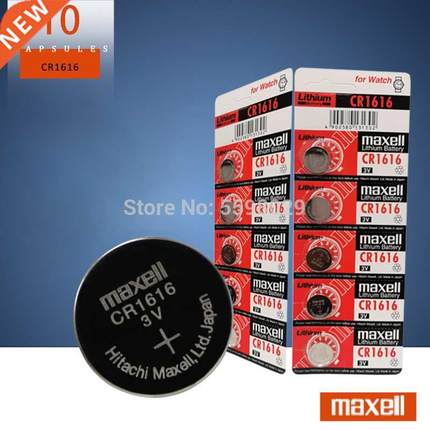 10pc original brand For maxell cr1616 3v button cell coin b