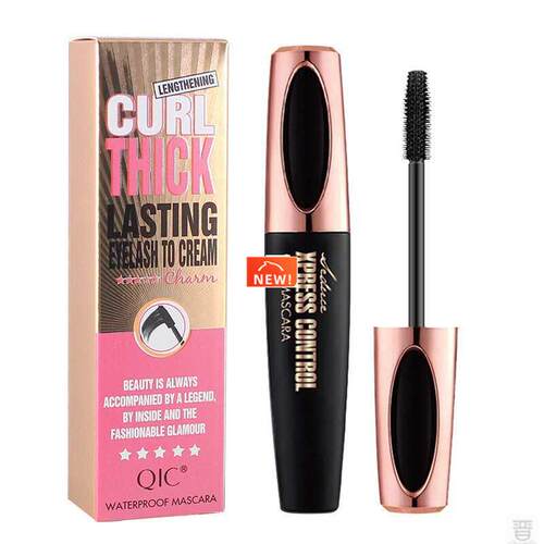 Waterproof Thick Mascara Slender Curly Silicone Brush Head