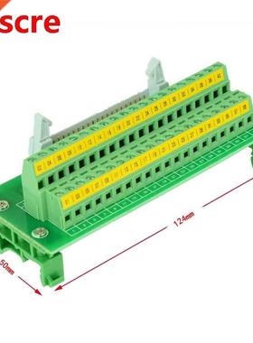 Servo IDC40 to terminal block IDC40 breakout bod PLC relay