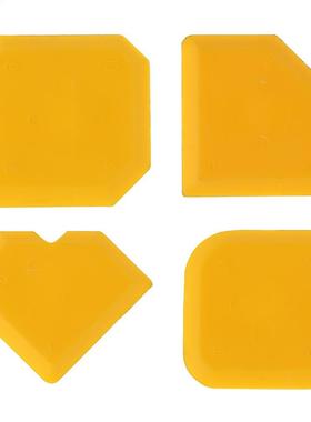 4pcs Slcone Glass Cement Scraper Sealant Grout Remover Wn