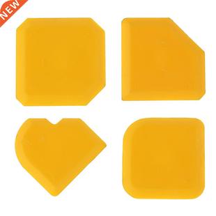 4pcs Slcone Glass Cement Scraper Sealant Grout Remover Wn
