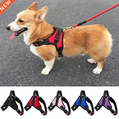 Cat Step In Portable Pet Supply Reflective Dog Harness Puppy