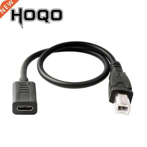 USB C Female to USB B Male Pinter Cable USB 3.1 Type C Male