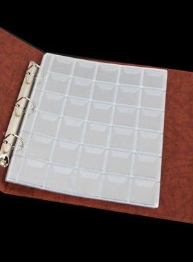 1 Sheets 30 Pockets Plastic Coin Holders Storage Collection