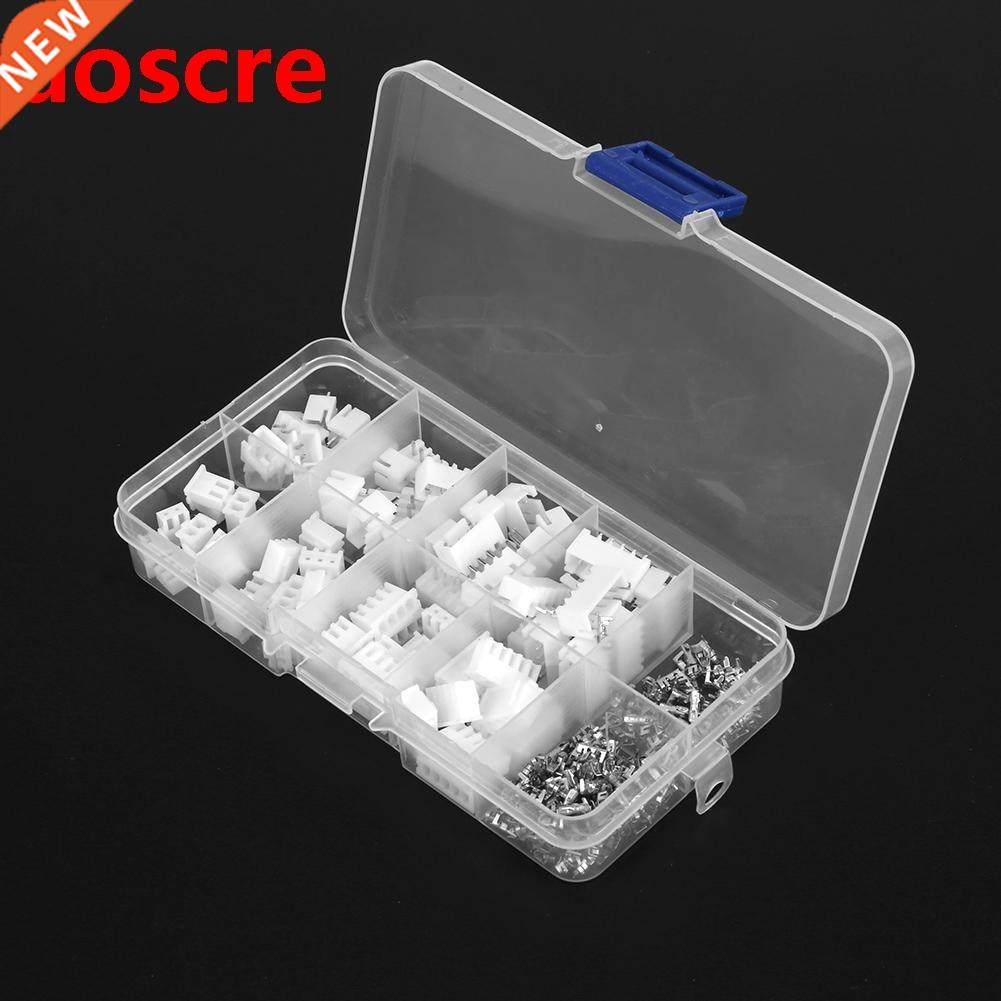 40 Sets Female Male Connector Kit 2p 3p 4p 5 pin 2.54mm Pitc