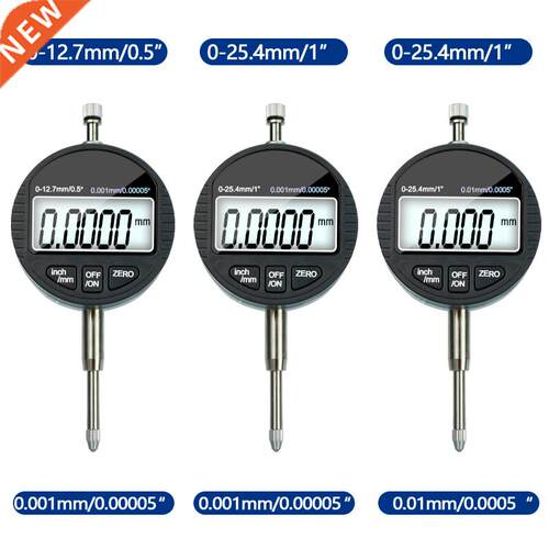 Digital Micrometer 0-12.7mm/0-25.4mm 0.001mm 0.00005