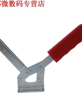 203FL toggle clamp, plastic, rood, horizontale vastklemmen a