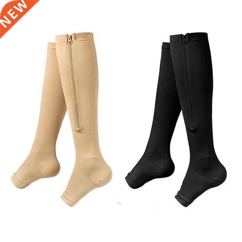 Brothock Zpper Compresson Socks 1/2/3/5 Pars Calf Knee H