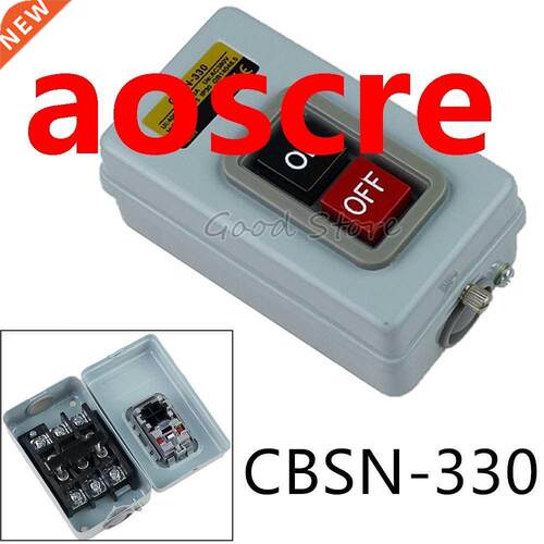 1PCS CBSN-330 ON/OFF 2 Positions 3P Self-Locking AC 380V 30A