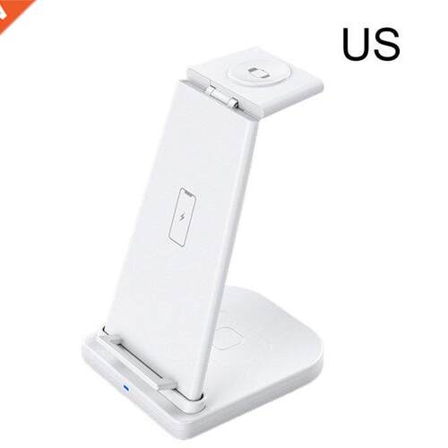 3 In 1 Wireless Charger QC 3.0 Plug 15W Fast Charging For Ph