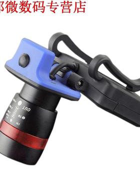 XPE LED 120 Lumen  modes waterdichte zoomable Clip-op Cap H