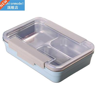 School Office Bento Leakproof Outdoor 3 Compartment Camping