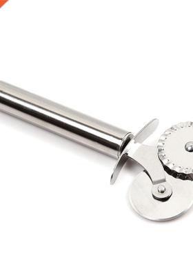 Acier inoxydable rond Pizza Cutter roues Pizza coupe ustensi