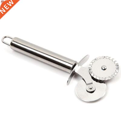 Acier inoxydable rond Pizza Cutter roues Pizza coupe ustensi