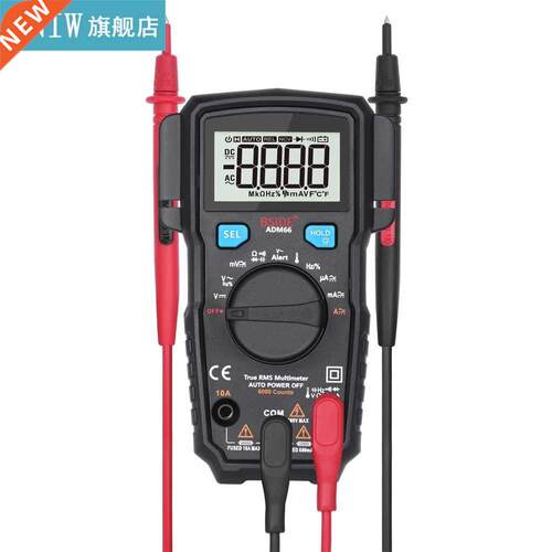 Digital Multimeter True RMS Multimetro DC AC Voltage Current