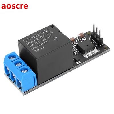 12V 1 Channel Bistable Relay Self-Locking Trigger Board Butt