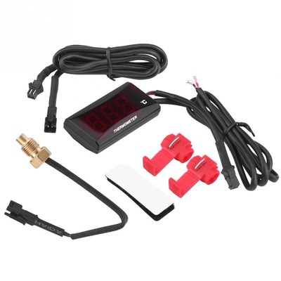 Motorcycle Water Temperature Meter Thermometer Water Temp Te