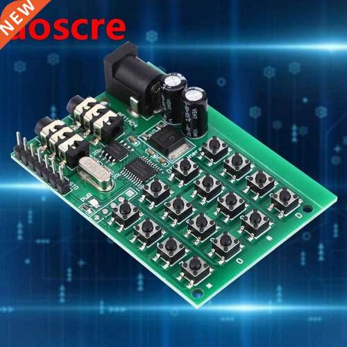 AE11A04 5~24VDC DTMF Board Audio Generator Module Ve Dual