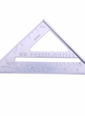 Speed Square Protractor Aluminum Alloy Miter Framing Tri-squ
