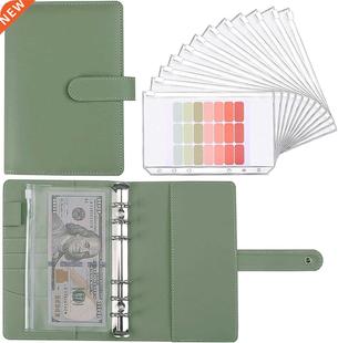 New A5 A6 Budget Binder Planner with 12 Pieces Cash Envelope