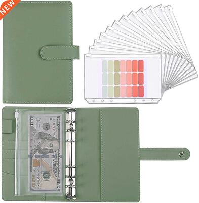 New A5 A6 Budget Binder Planner with 12 Pieces Cash Envelope