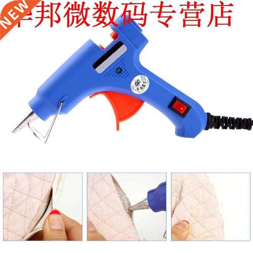 20 W US Plug Hotmelt Lipistool Guns Thermo Blauw Listift