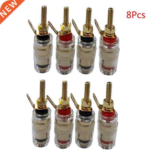 8pcs/set 42 Copper Speaker Terinal Binding Post Aplifier