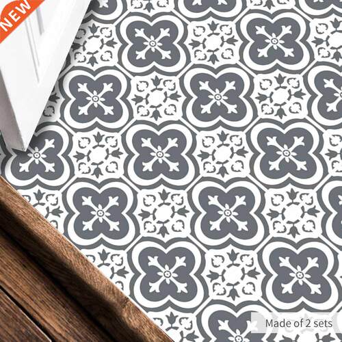Morocco Self-adhesive Floor Stickers,Anti-Skid Waterproof Fo