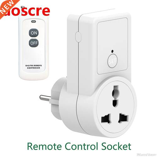 Remote Control Switch Socket Universal Durable And Practical