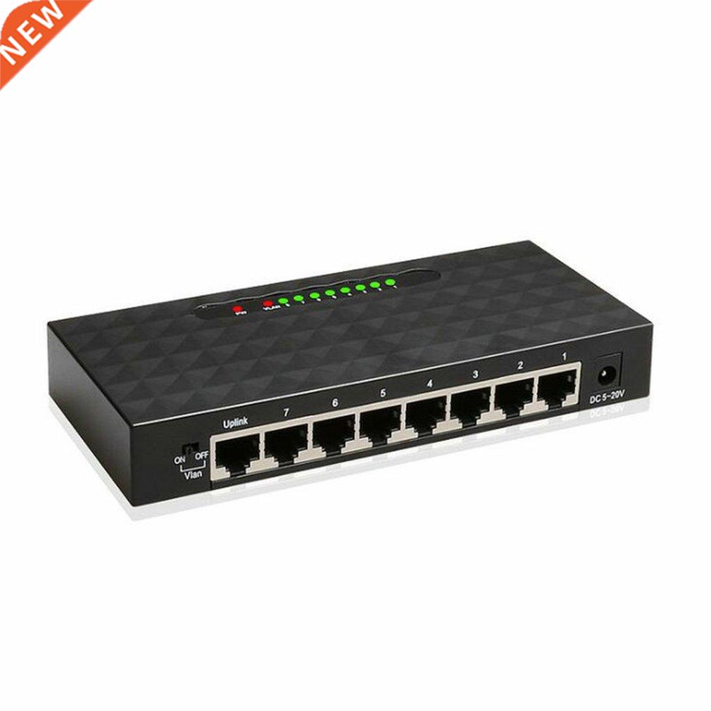 8Port Gigabit Switcher Ethernet Smart High Performance 1000M-封面