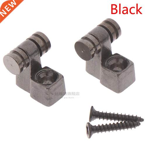 2Pcs Electric Guitar Chrome Roller String Trees Retainer Mou
