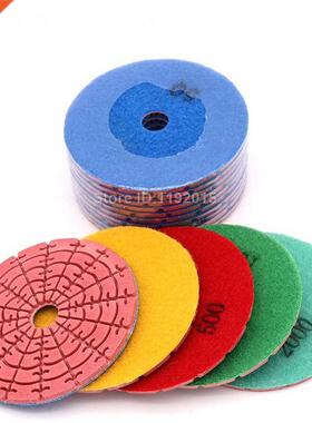 1Pcs 4 Inch 100mm Diamond Dry Polishing Pads Sanding Disc Po