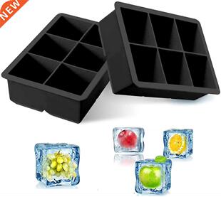 4/6/8/15 Grid Big Ice Tray Mold Giant Jumbo Large Food Grade