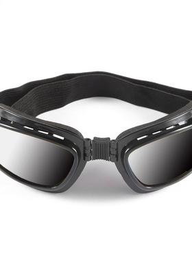 Folding Vintage Motorcycle Glasses Windproof Dustproof Ski G