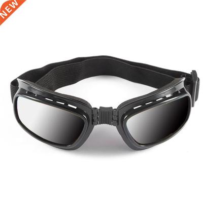 Folding Vintage Motorcycle Glasses Windproof Dustproof Ski G