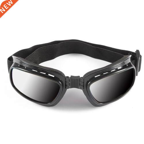 Folding Vintage Motorcycle Glasses Windproof Dustproof Ski G