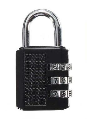 3 Dial Digit Combination Padlock Laptop Bag Toolbox Suitcase