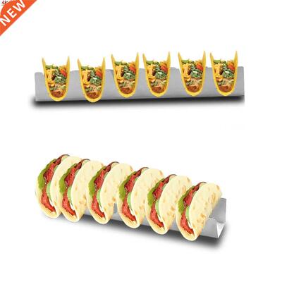 Porte-taco en acier inoxydable | En forme de vague, porte-as