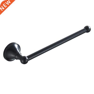 Bathroom Wall Mounted Simple Perforated Towel Bar Bathroom T