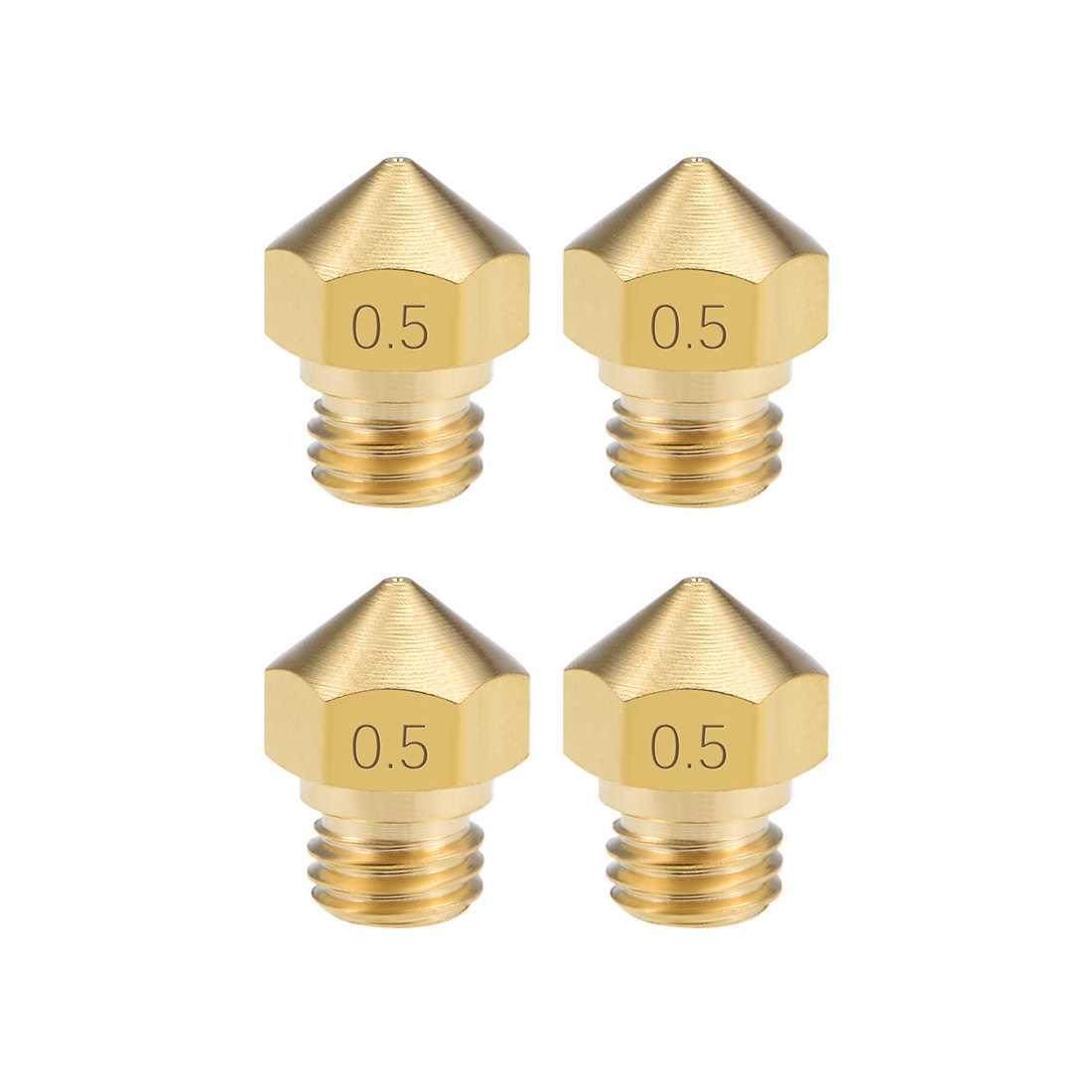 0.5mm D Printer Nozzle Head M7 Thread Replacement 适用于 MK