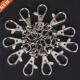 Ring Metal Clips Key Clasp Chain Lobster 10pcs Swivel