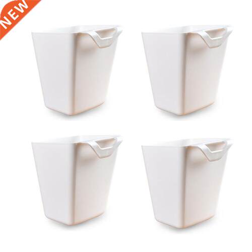 4pcs/set Portable Hanging Storage Bucket Plastic Container B