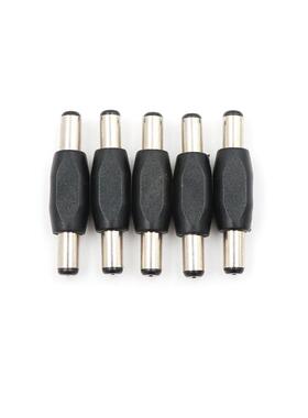 5pcs DC Power Plug Connector Male To Male Panel Mounting Plu