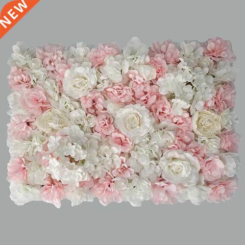 Silk Rose Flower Wall Panels DIY Wedding Decoration Tall t