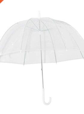Umbrella Fashion Transparent Clear Bubble Dome Shape Umbrell